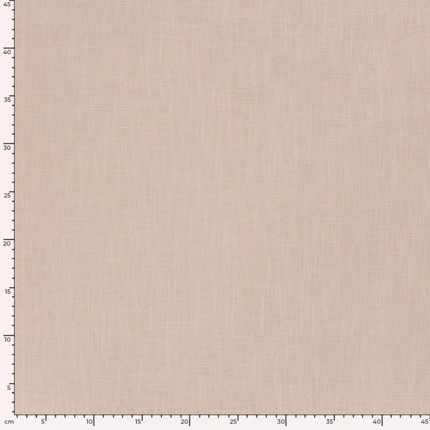 Linnen stof Effen Beige