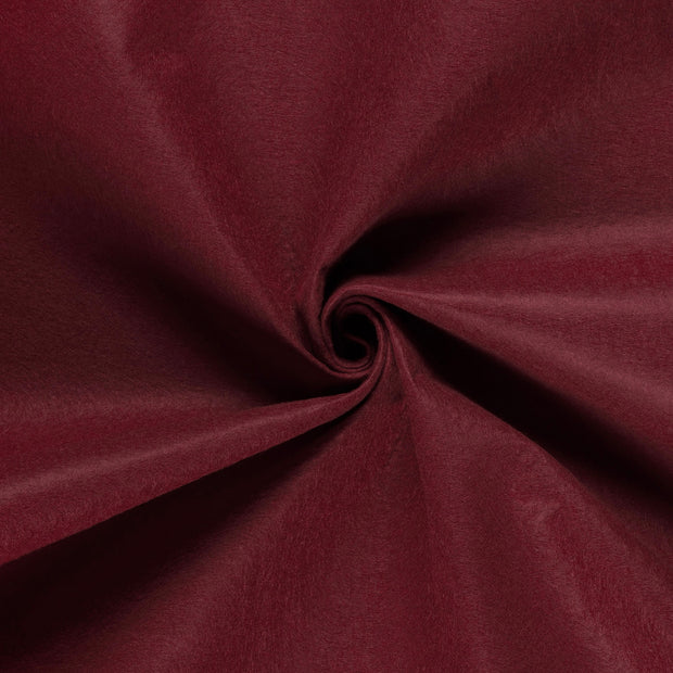 Felt 1.5mm fabric Bordeaux 