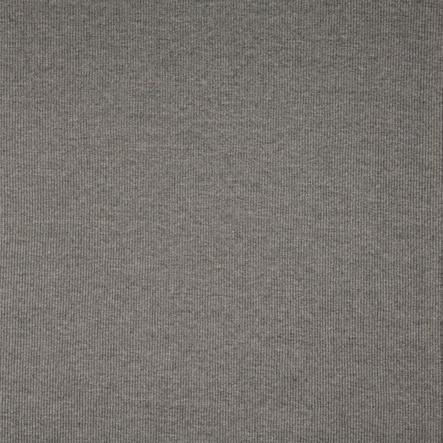 Heavy Knit tissu Unicolore Gris