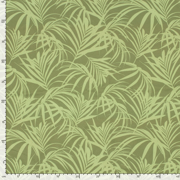 Swimshort water repellent recycled fabric Leaves Olive Green