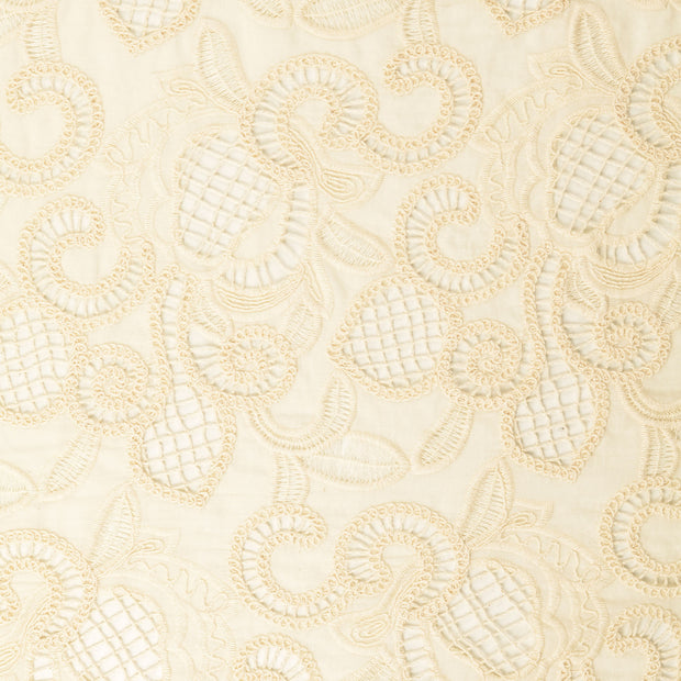 Lace fabric Off White