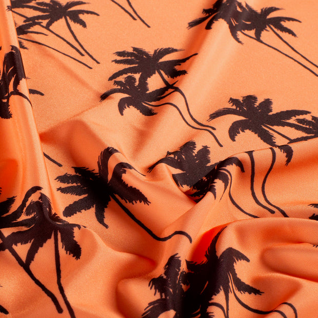 Swimwear Jersey UPF50 Recycled tela Palmeras Coral