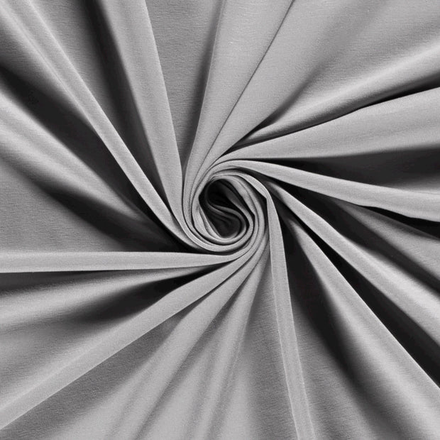 Bamboo Jersey fabric Unicolour Grey