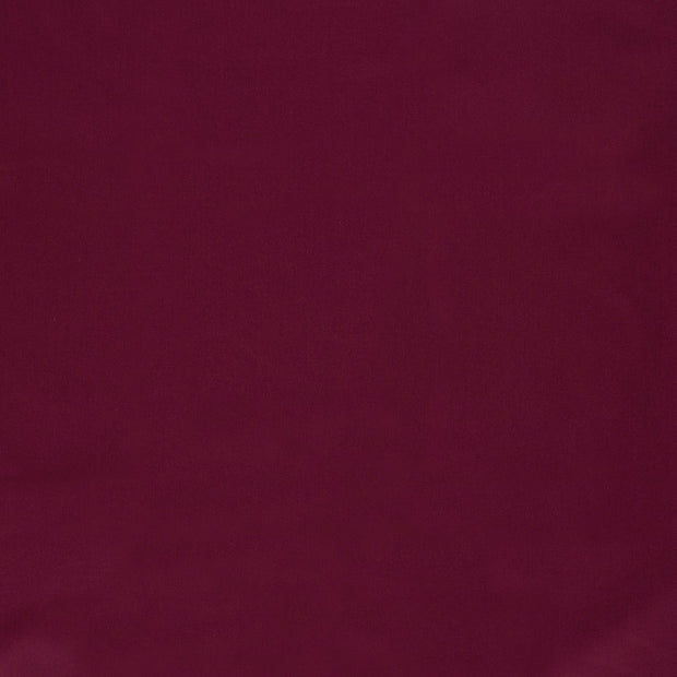 Sergé de vêtements de travail tissu Bordeaux mat 