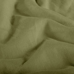Leinen Uni Olivgrün
