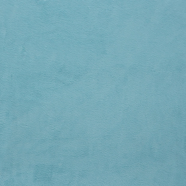 Polaire de Bambou tissu Unicolore Bleu Ciel
