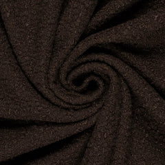 Bouclé Unicolore Marron