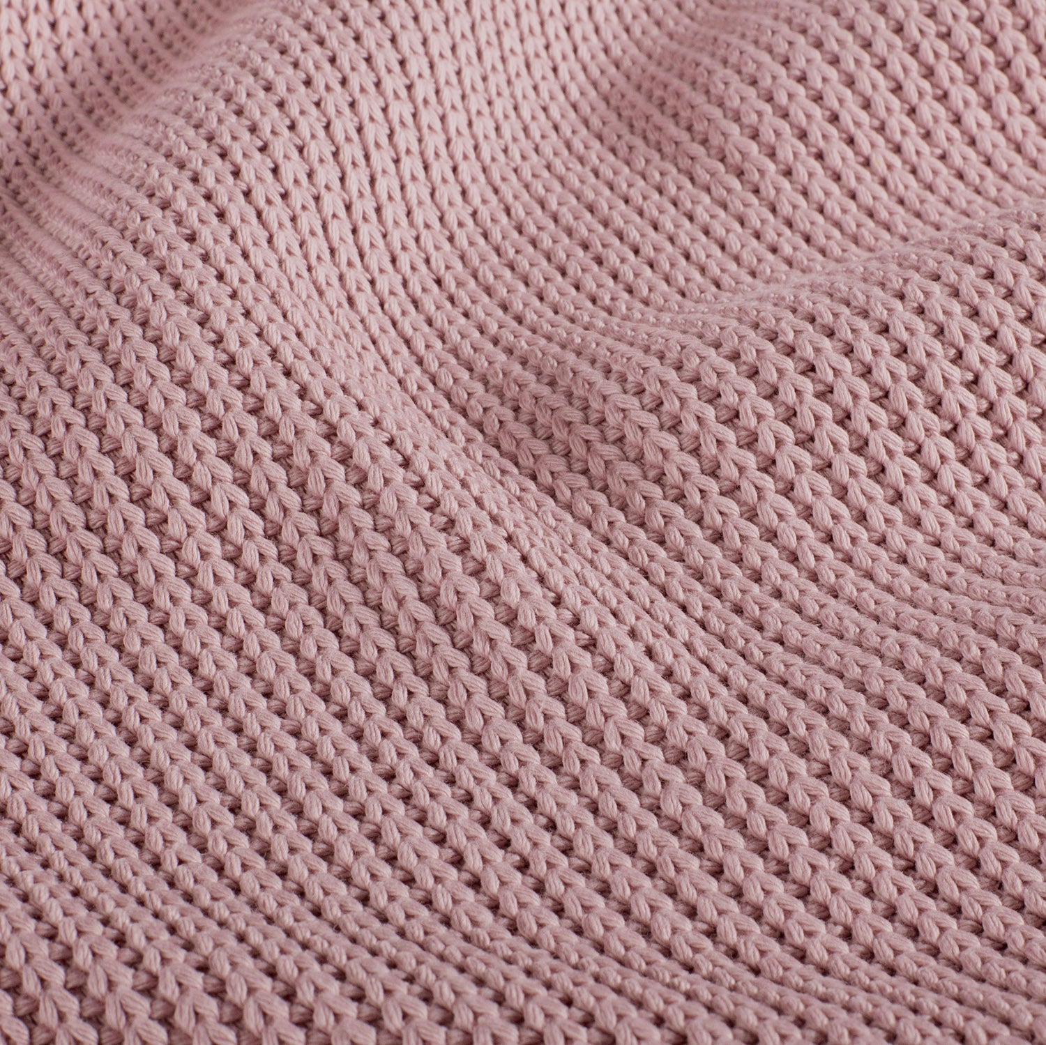 Heavy Knit fabric Cable Light Pink Wholesale fabrics Nooteboom