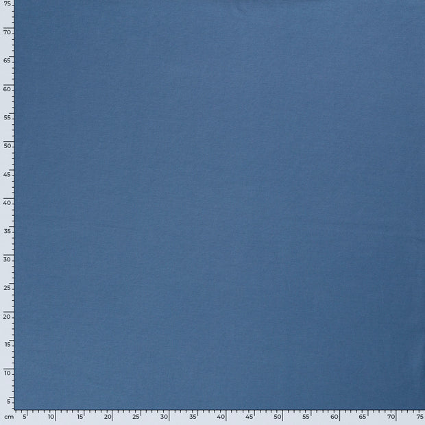 Jersey stof Effen Indigo