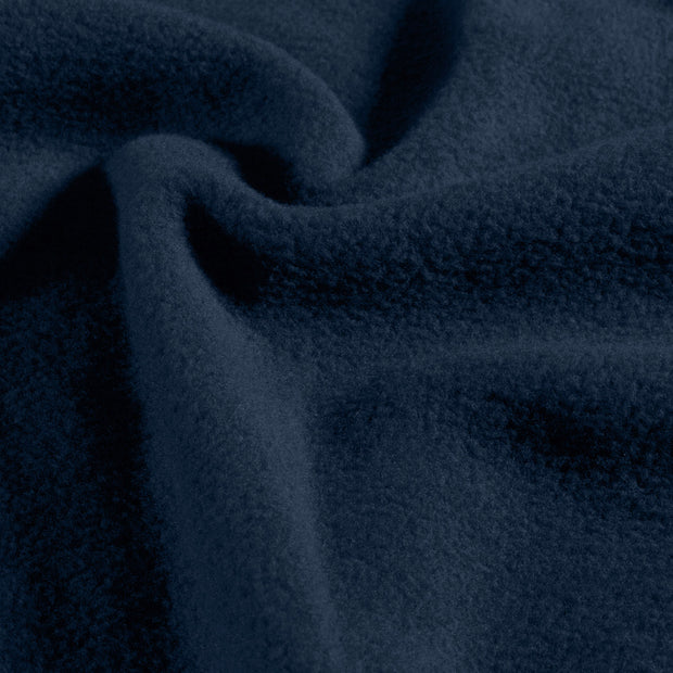 Polaire tissu Unicolore Bleu Marine