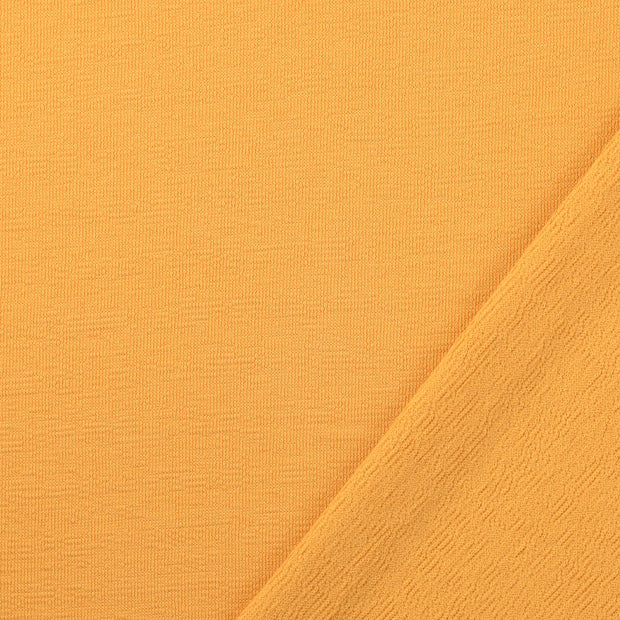 French Terry fabric Oker dyed 