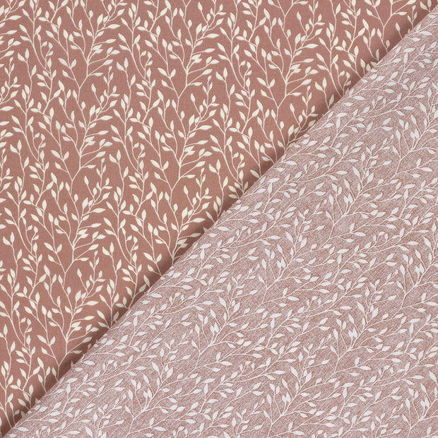 Cotton Poplin fabric Twigs printed 