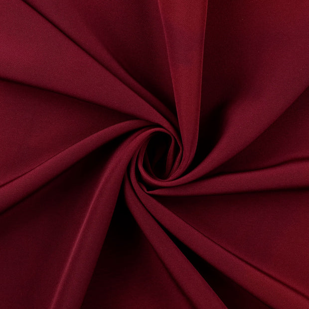 Woven Polyester fabric Bordeaux 