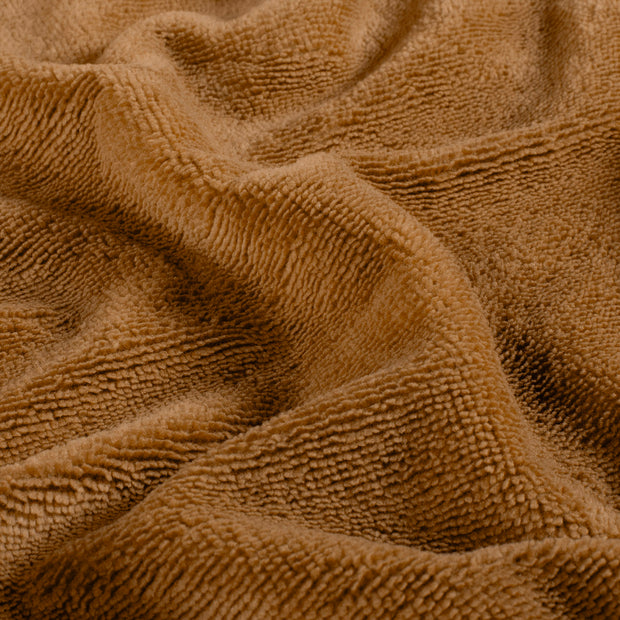 Bambus Fleece fabrik Uni Kamel