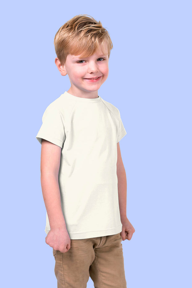 Cotton Jersey GOTS organic fabric Unicolour Off White