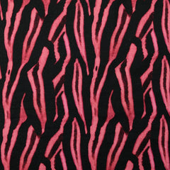 French Terry digital printed Animals Light Pink