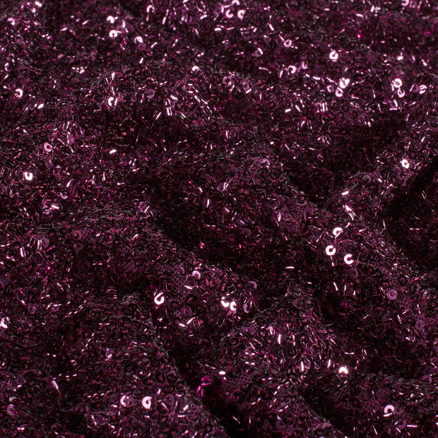 Mesh fabrik Uni Magenta