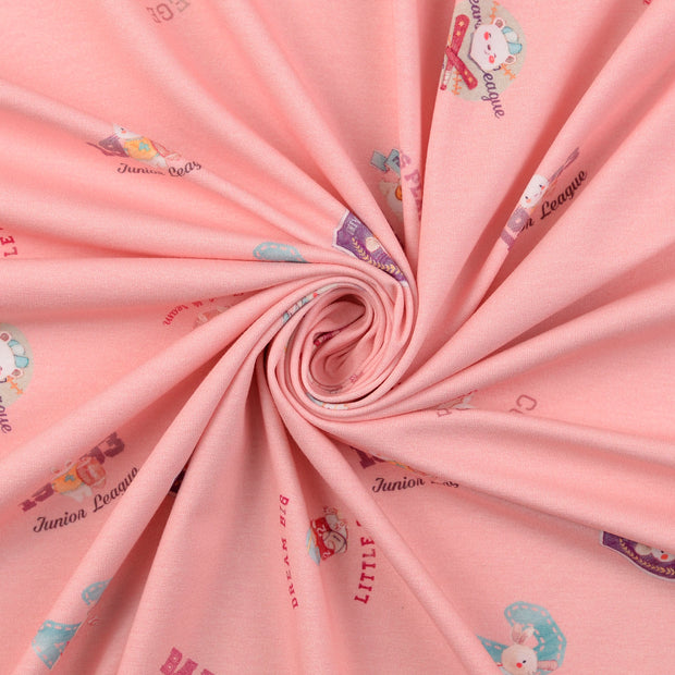 Jersey stof Licht roze 