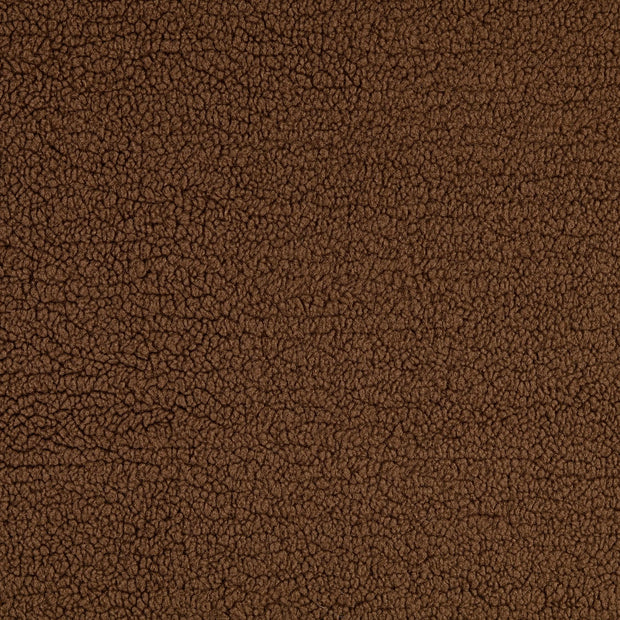 Fake Fur fabric Unicolour Brown