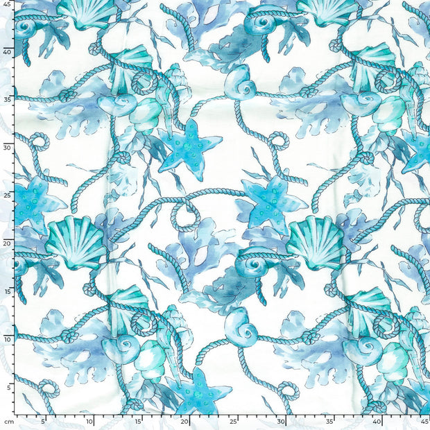  fabric Aqua
