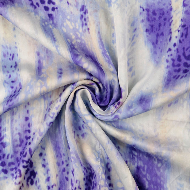 Viscose Satin fabrik Marine 