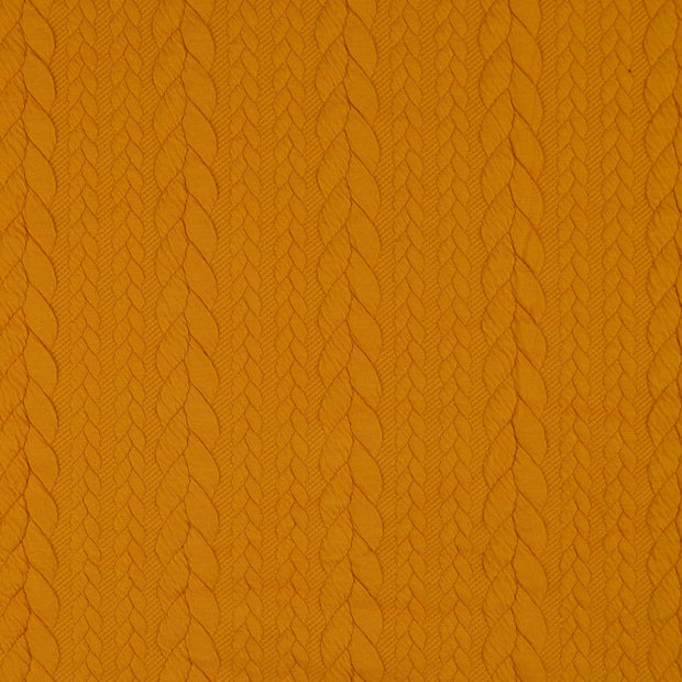 Jacquard fabrik Uni Ocker