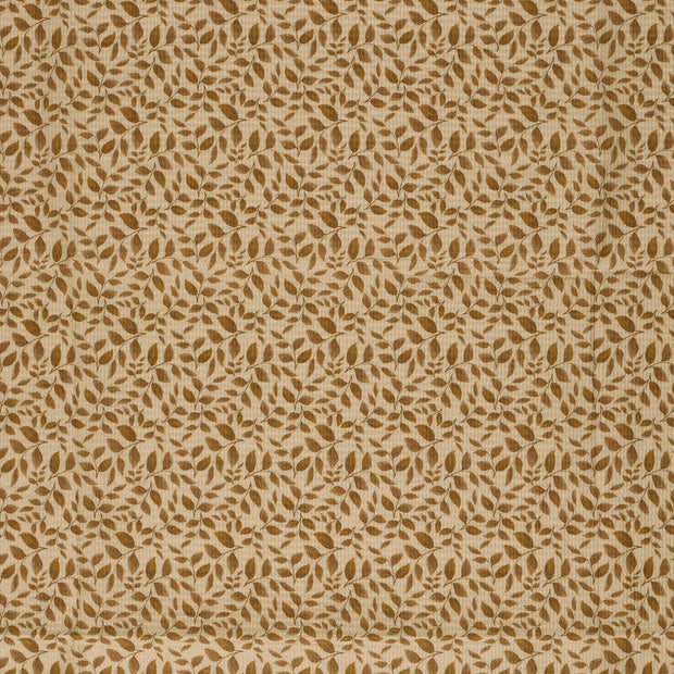 Waffle piqué fabric Oker matte 