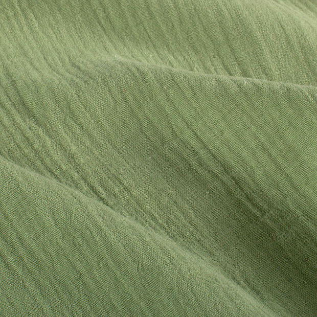 Muslin fabric Unicolour Lime Green