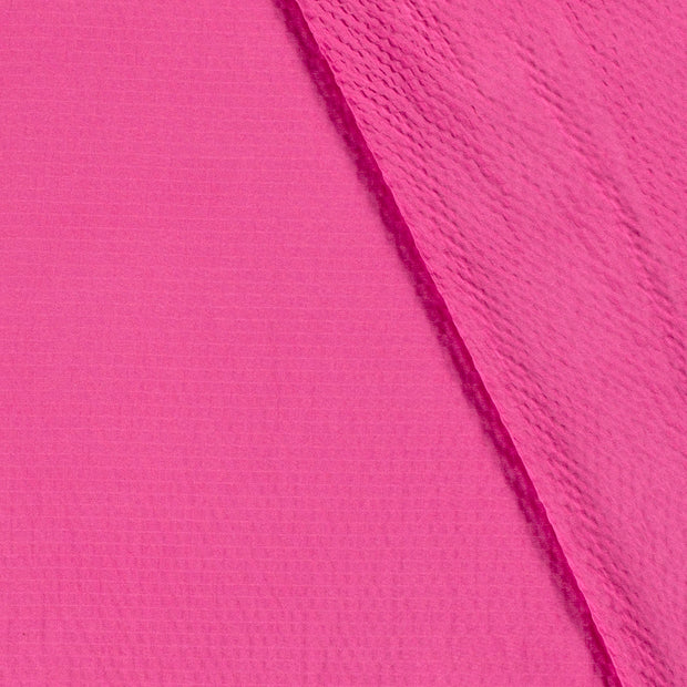 Viscose Bubble stof Effen 