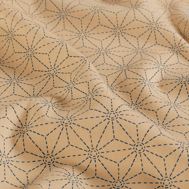 Cotton Poplin fabric Navy