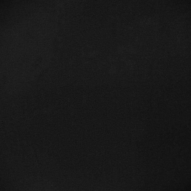 Heavy Knit fabric Black soft 