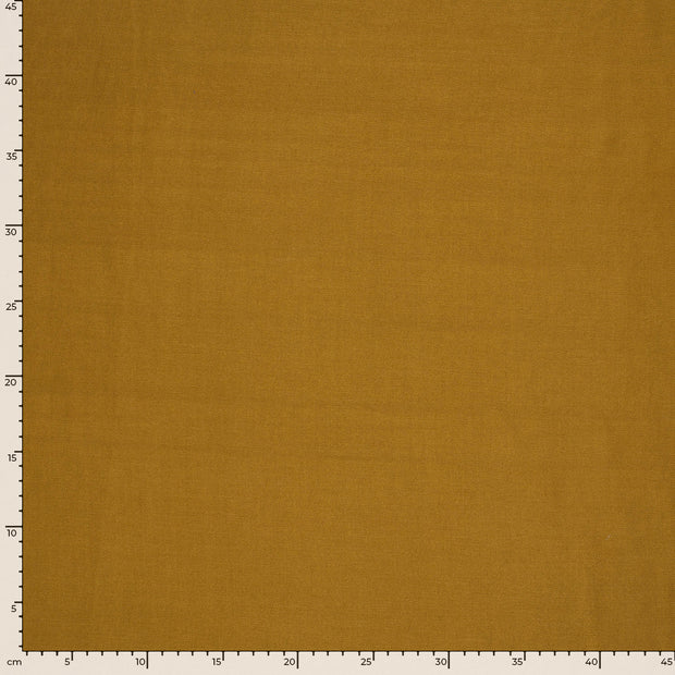 TENCEL™ Lyocell Twill fabric Unicolour Oker