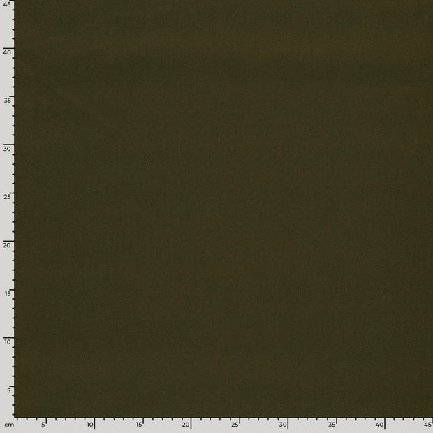 Canvas tissu Unicolore Vert kaki