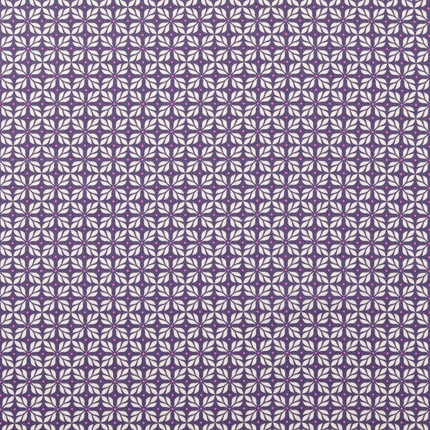Cretonne fabric Ornaments Lila