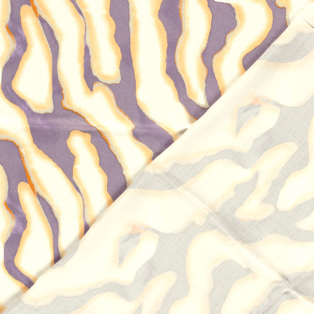 Viscosa Satén tela Abstracto estampado 