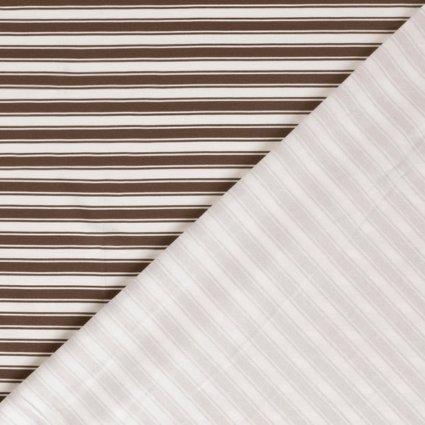 Jersey fabric Stripes printed 