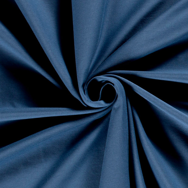 Jersey stof Effen Indigo