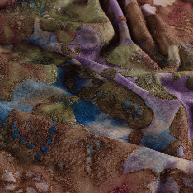 Jacquard fabric Flowers 
