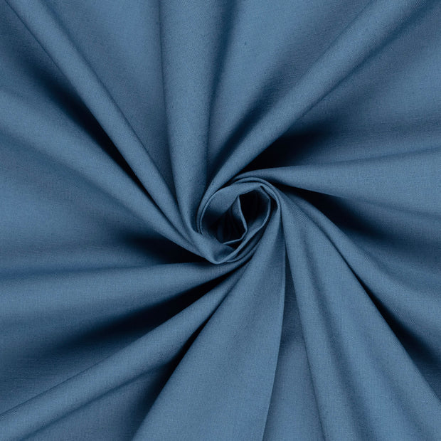 Cretonne Premium stof Effen Indigo