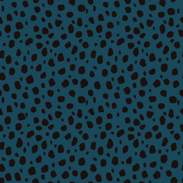 Aqua Protect (wasserdicht) fabrik Leoparden Petrol