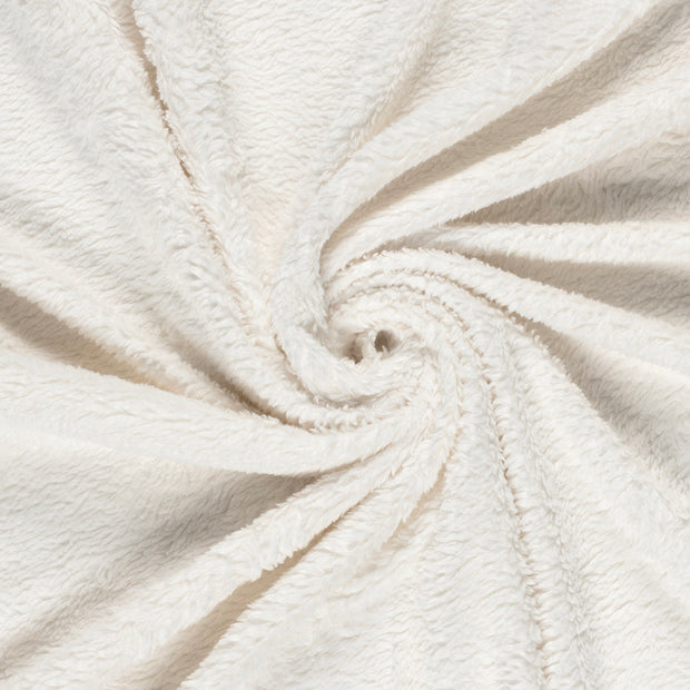 Teddy fabric Off White 