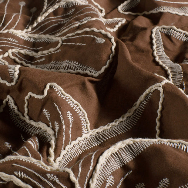 Voile fabric Flowers 