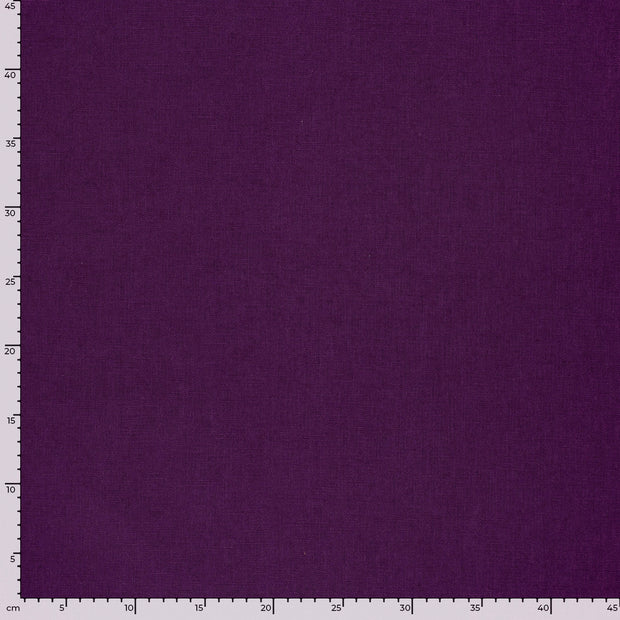 Leinen fabrik Uni Magenta