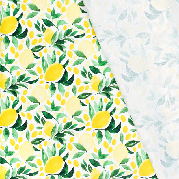 Panama fabric Fruits digital printed 