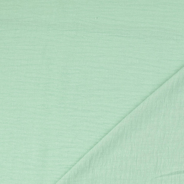 Woven Polyester tela Menta oscura 