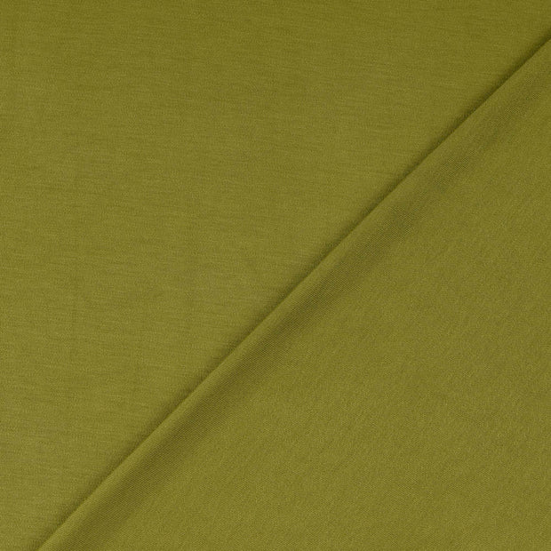 Viscose Jersey fabrik Olivgrün 