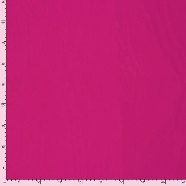 Viscose Poplin stof Effen Fuchsia