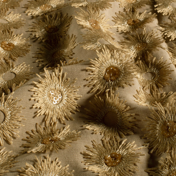  fabrik Blumen Beige