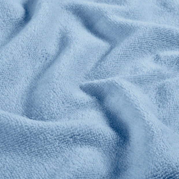 Bambus Fleece fabrik Uni Babyblau