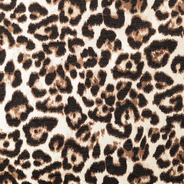 Jacquard tela Leopardos Nude